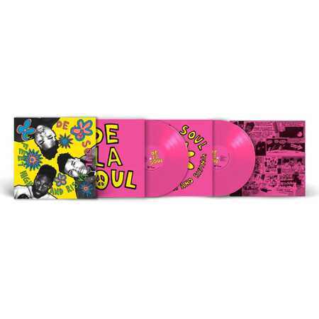 De La Soul 3 Feet High And Rising - Magenta [Explicit Content] (Colored Vinyl, Magenta, 180 Gram Vinyl) (2 Lp's) | Vinyl