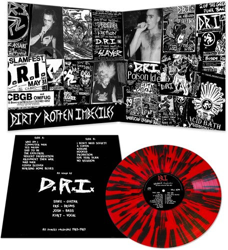 D.R.I. Violent Pacification & More Rotten Hits 1983-1987 (Colored Vinyl, Red, Splatter) | Vinyl
