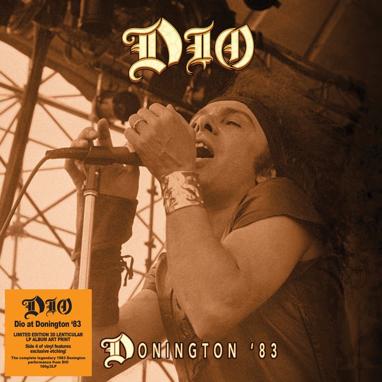 Dio - Dio At Donington ‘83 (Limited Edition Lenticular Cover) - HIFI Bodega