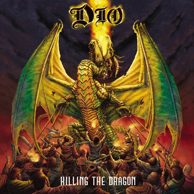 Dio - Killing The Dragon (Red & Orange Swirl) - HIFI Bodega
