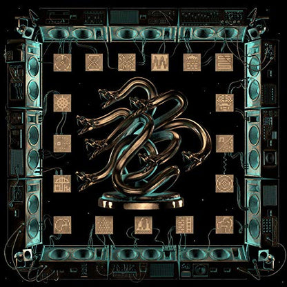 King Gizzard & The Lizard Wizard - Chunky Shrapnel (Gold with Black Splatter) - HIFI Bodega