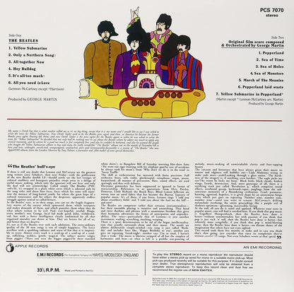 The Beatles - Yellow Submarine (180g Vinyl)(Remastered) - HIFI Bodega