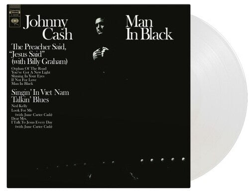 Johnny Cash Man In Black (180 Gram) (Clear Vinyl) (Import)