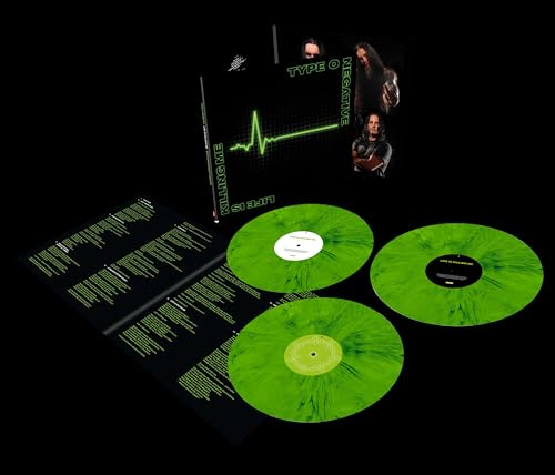 Type O Negative Life Is Killing Me: 20th Anniversary Edition (Limited Edition, Green & Black Mixed Vinyl) (3 Lp's) | Vinyl