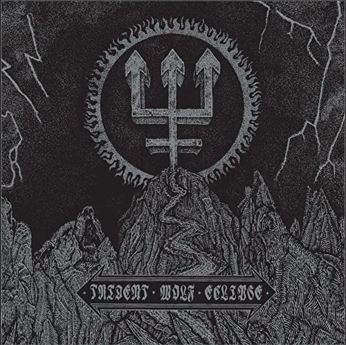 Watain Trident Wolf Eclipse [Silver/White Marble LP] | Vinyl